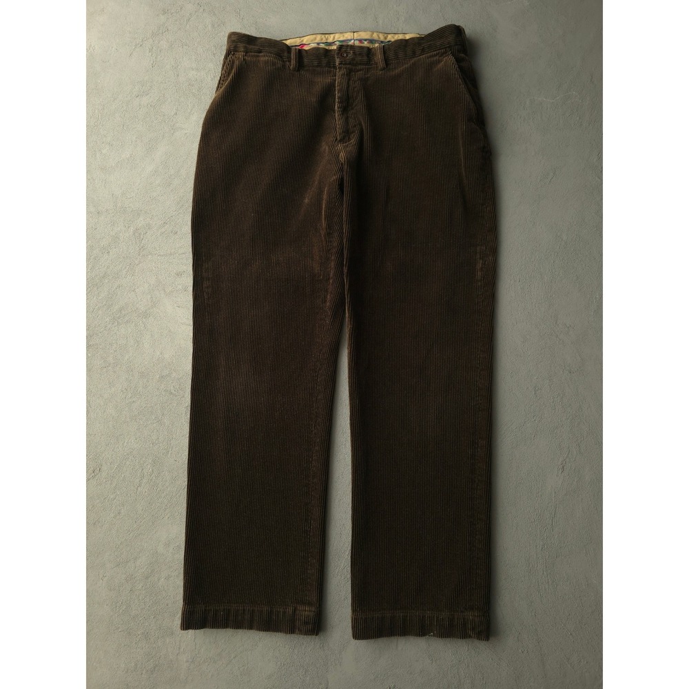 Vintage Polo by Ralph Lauren Brown Corduroy Pants 35/30 Preston Pant